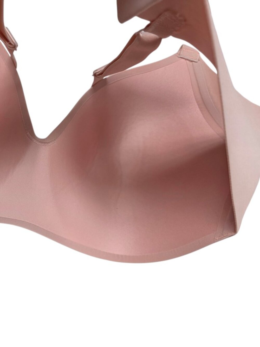 Knix Wingwoman Contour Bra, Pink, Wireless, Comfort, Adjustable, Size 40D - Picture 7 of 7